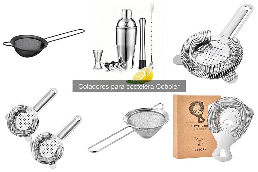 Cómo mantener y limpiar tu colador para coctelera Cobbler