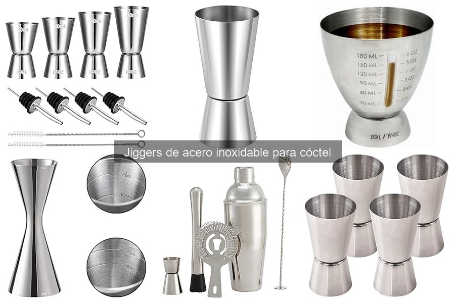 Cómo medir correctamente con un jigger de acero inoxidable