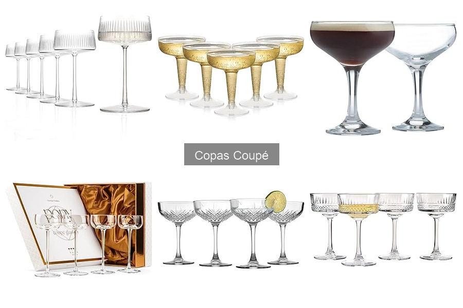 Cómo servir cocktails en copas coupé correctamente