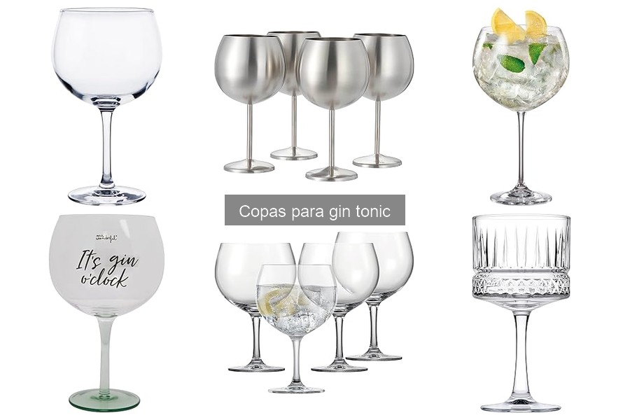 Cómo servir un gin tonic en la copa adecuada