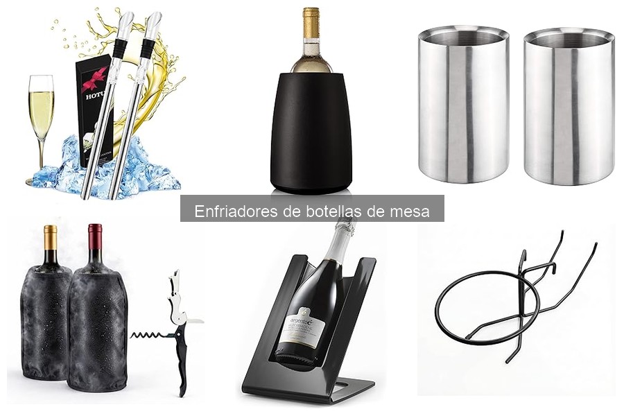 Cómo usar correctamente un enfriador de botellas de mesa