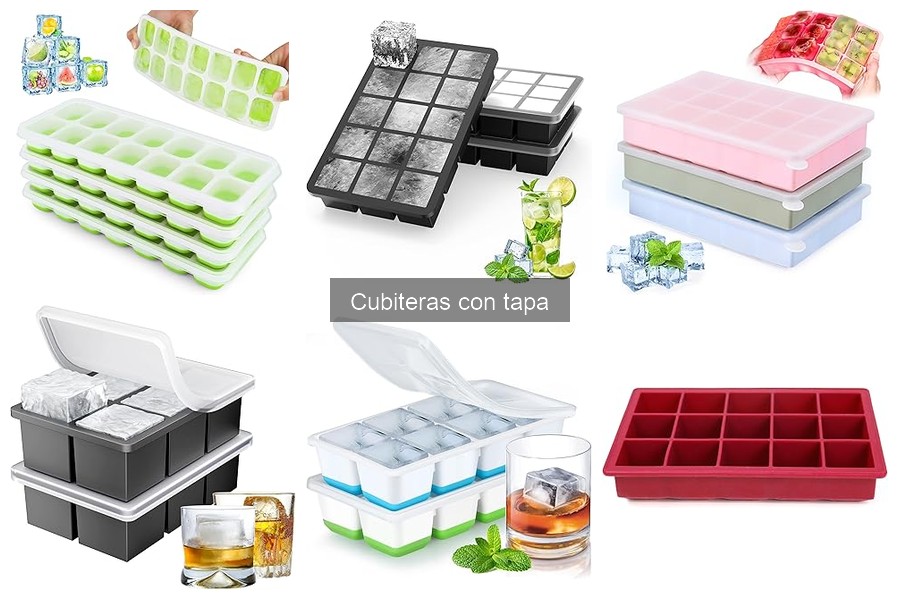 Cómo usar correctamente una cubitera con tapa