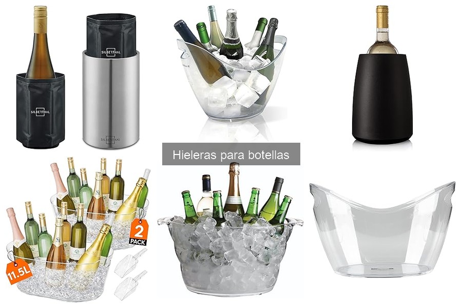 Cómo usar correctamente una hielera para botellas