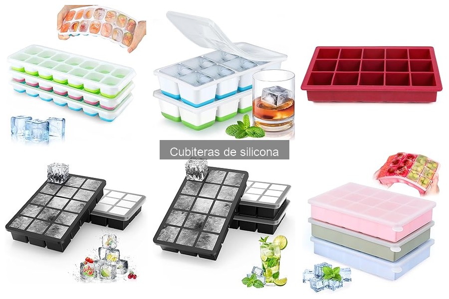 Cómo usar cubiteras de silicona para hielo perfecto