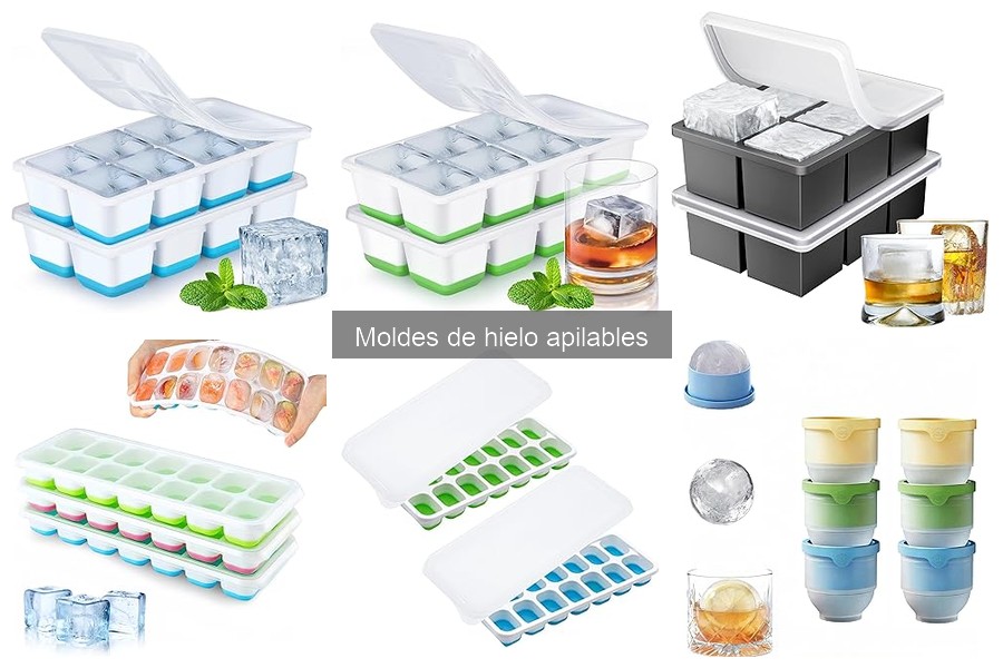 Cómo usar moldes de hielo apilables de forma efectiva