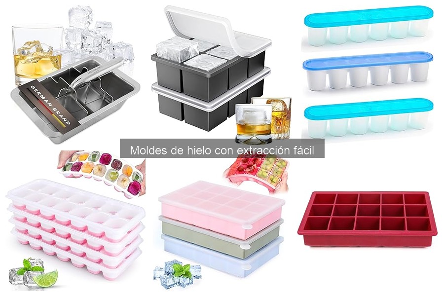 Cómo usar moldes de hielo con extracción fácil | Guía práctica