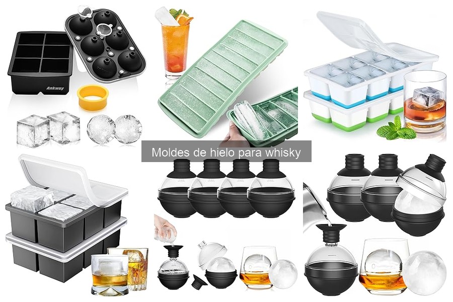 Cómo usar moldes de hielo para whisky y mejorar tus cócteles