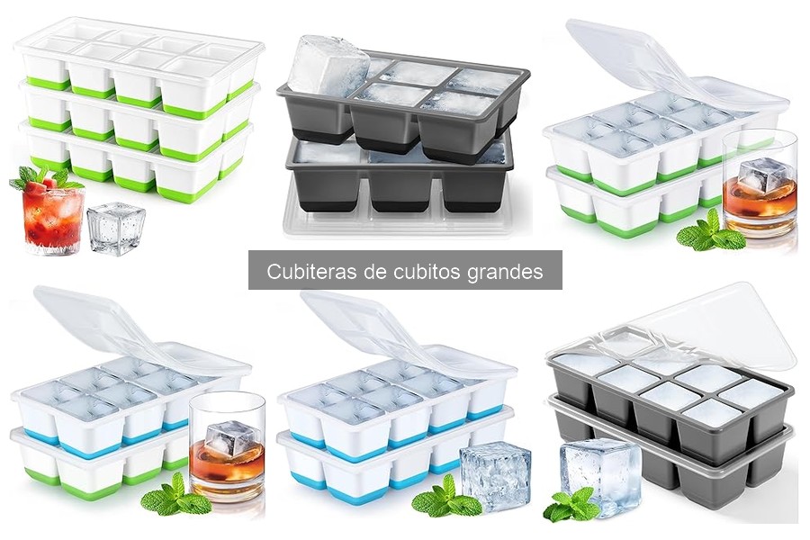 Cómo usar tu cubitera de cubitos grandes correctamente