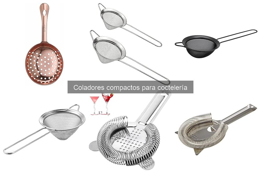 Cómo usar un colador compacto para preparar cócteles perfectos