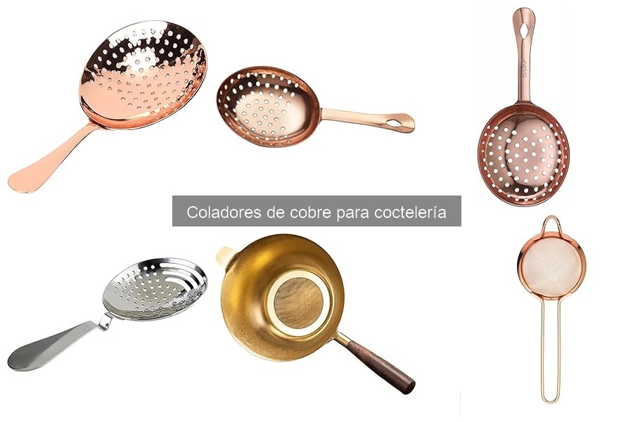 Cómo usar un colador de cobre en la coctelería: guía práctica