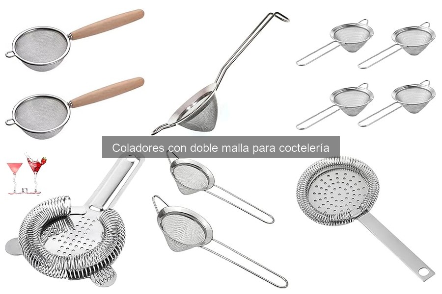 Cómo usar un colador de doble malla para cocteles perfectos