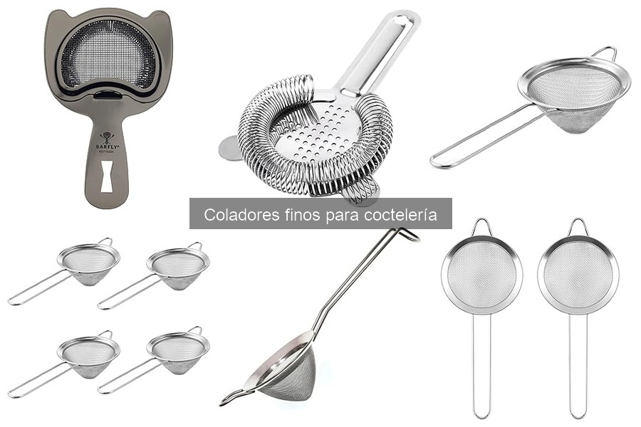 Cómo usar un colador fino en coctelería: Guía práctica