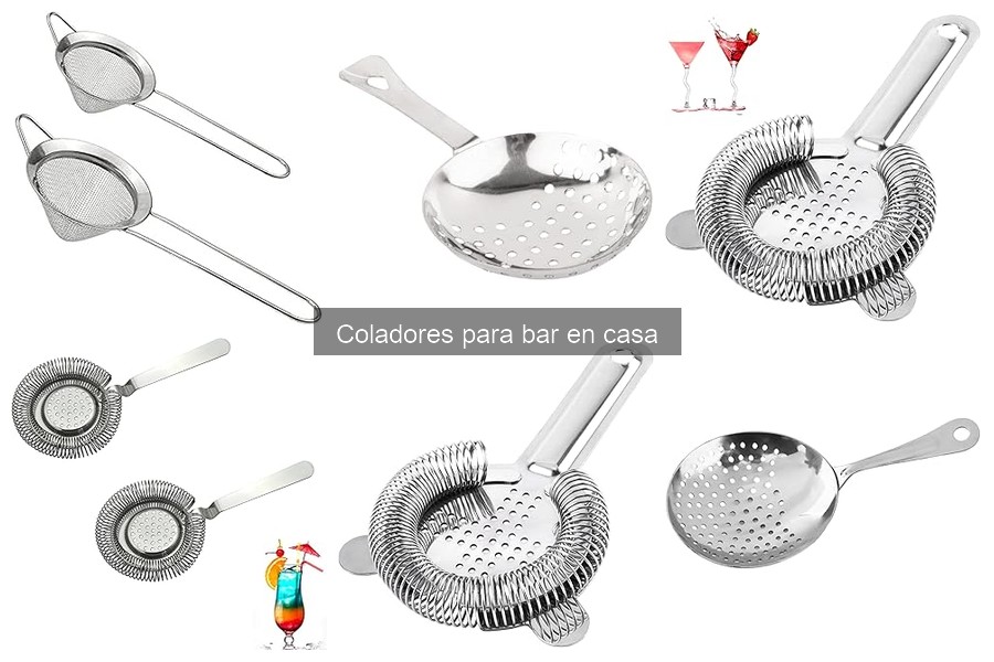 Cómo usar un colador para preparar cócteles en casa