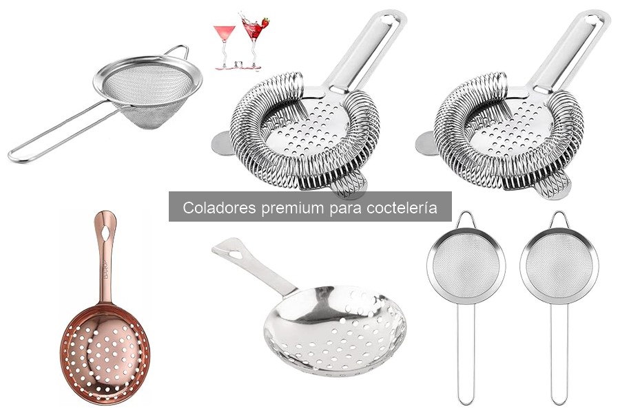 Cómo usar un colador premium en coctelería para cócteles perfectos