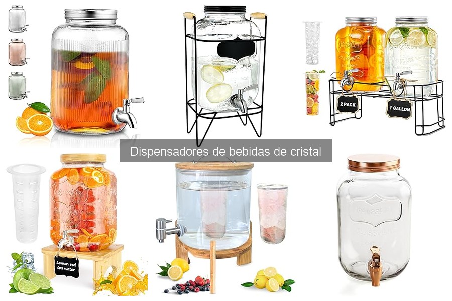 Cómo usar un dispensador de bebidas de cristal: consejos útiles