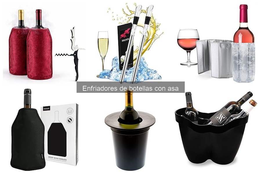 Cómo usar un enfriador de botellas con asa correctamente