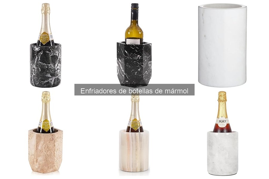 Cómo usar un enfriador de botellas de mármol correctamente