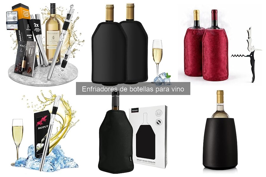 Cómo usar un enfriador de botellas de vino correctamente