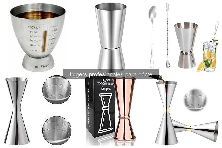 Cómo usar un jigger correctamente en la coctelería