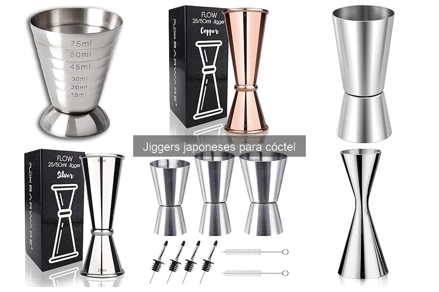 Cómo usar un jigger japonés correctamente para cócteles