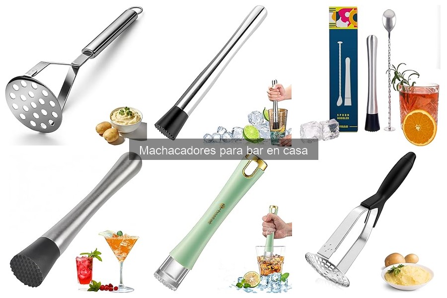Cómo usar un machacador de cócteles de forma efectiva