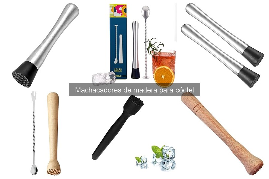 Cómo usar un machacador de madera para cócteles perfectos