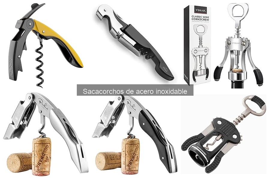 Cómo usar un sacacorchos de acero inoxidable de forma efectiva