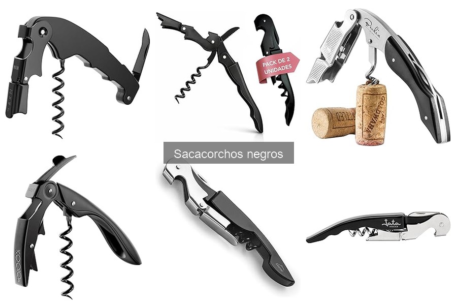 Cómo usar un sacacorchos negro: guía completa