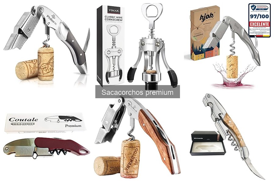 Cómo usar un sacacorchos premium para abrir vino correctamente