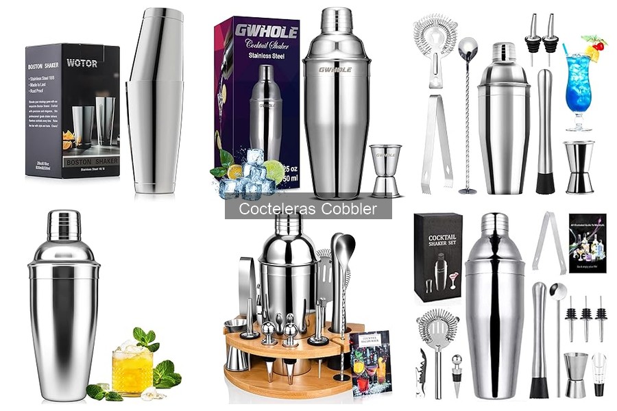 Cómo usar una coctelera Cobbler: Guía paso a paso