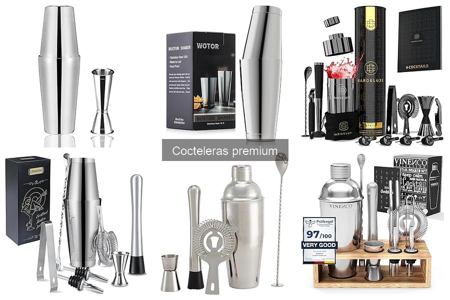 Cómo usar una coctelera premium: tips y técnicas