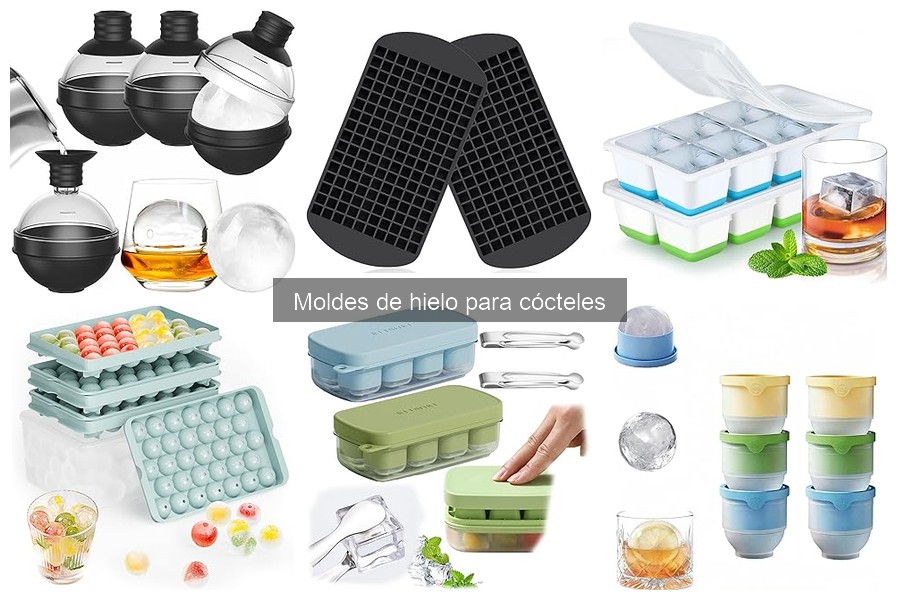 Cómo utilizar moldes de hielo para cócteles fácilmente