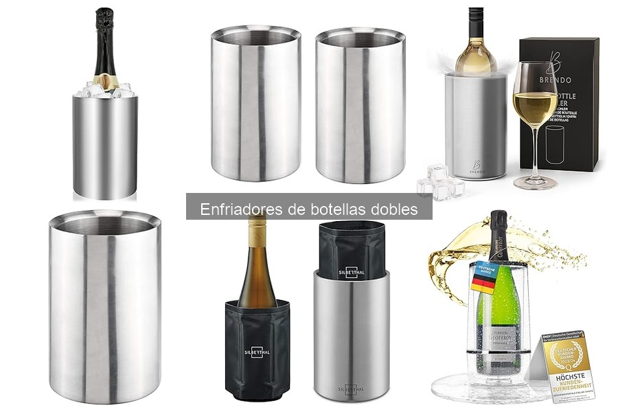 Cómo utilizar un enfriador de botellas dobles correctamente