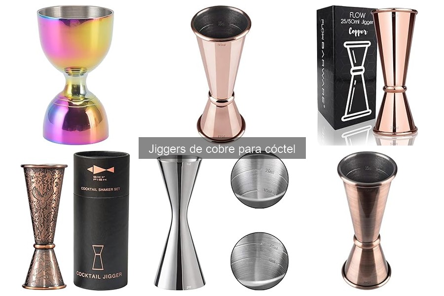 Cómo utilizar un jigger de cobre para cócteles correctamente