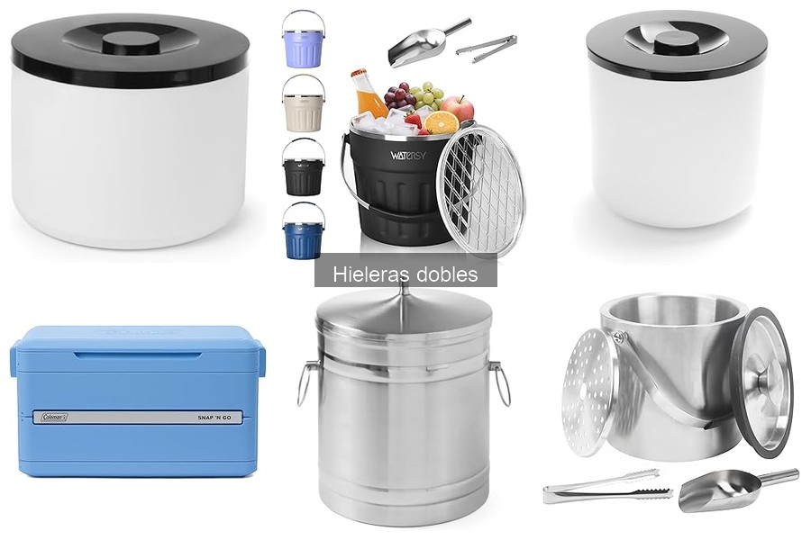 Cómo utilizar una hielera doble para mantener tus bebidas frías