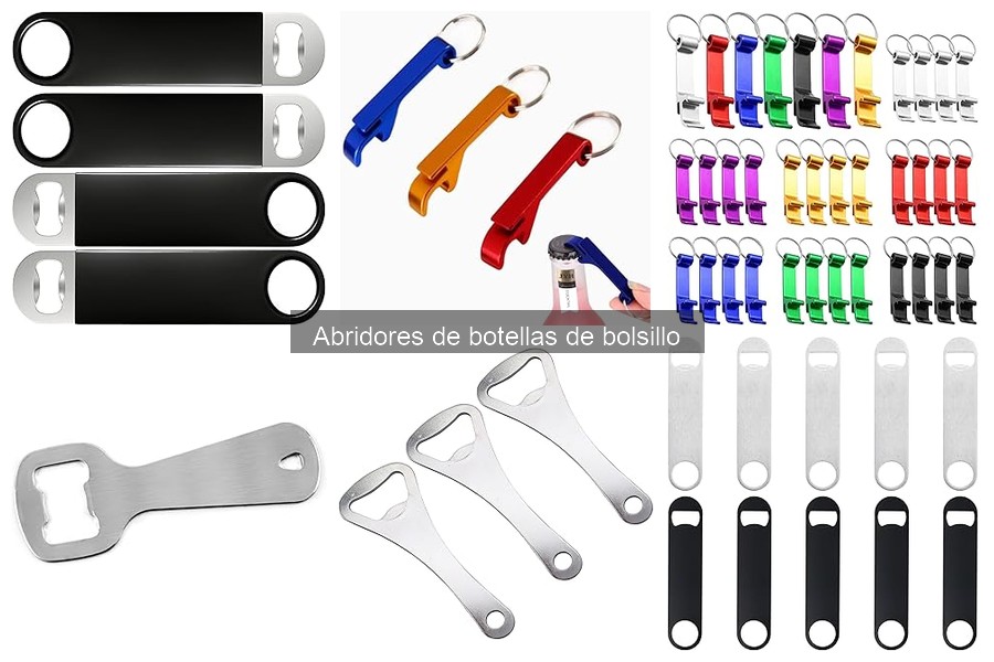 Comparativa: Abridores de botellas de bolsillo vs mesa