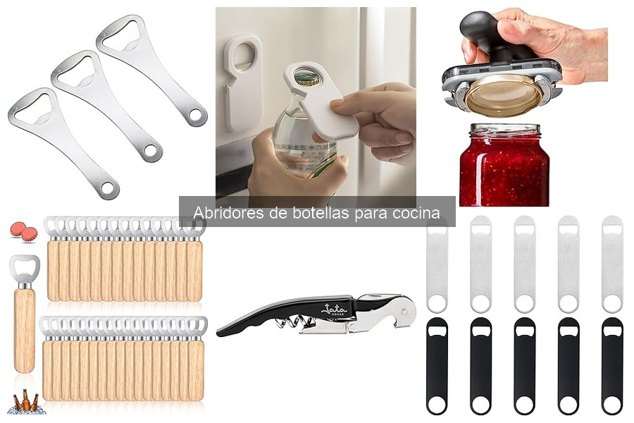 Comparativa: Abridores de botellas manuales vs eléctricos