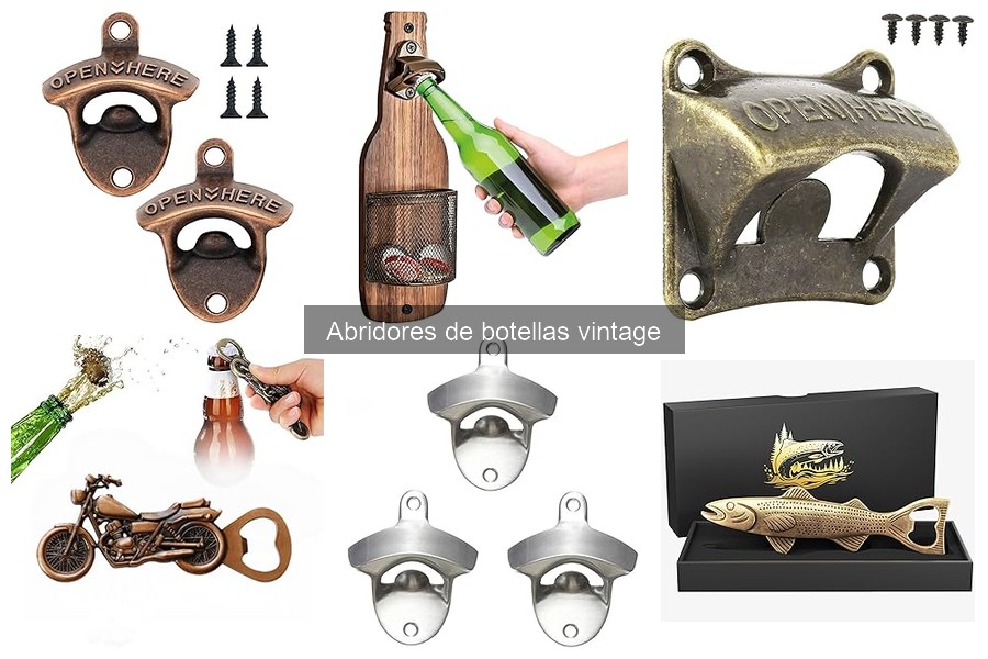 Comparativa: Abridores de Botellas Vintage vs Modernos