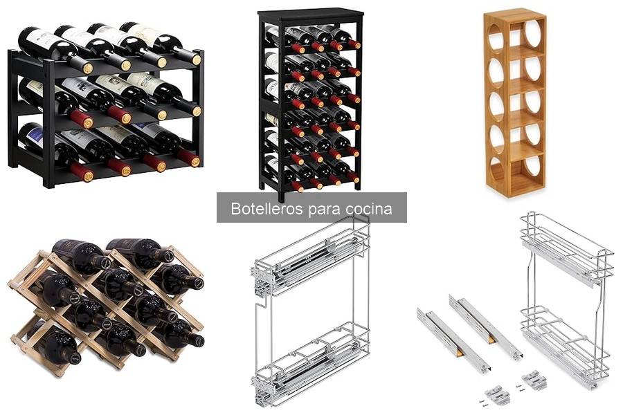 Comparativa: Botelleros de Madera vs. Metal para Cocina