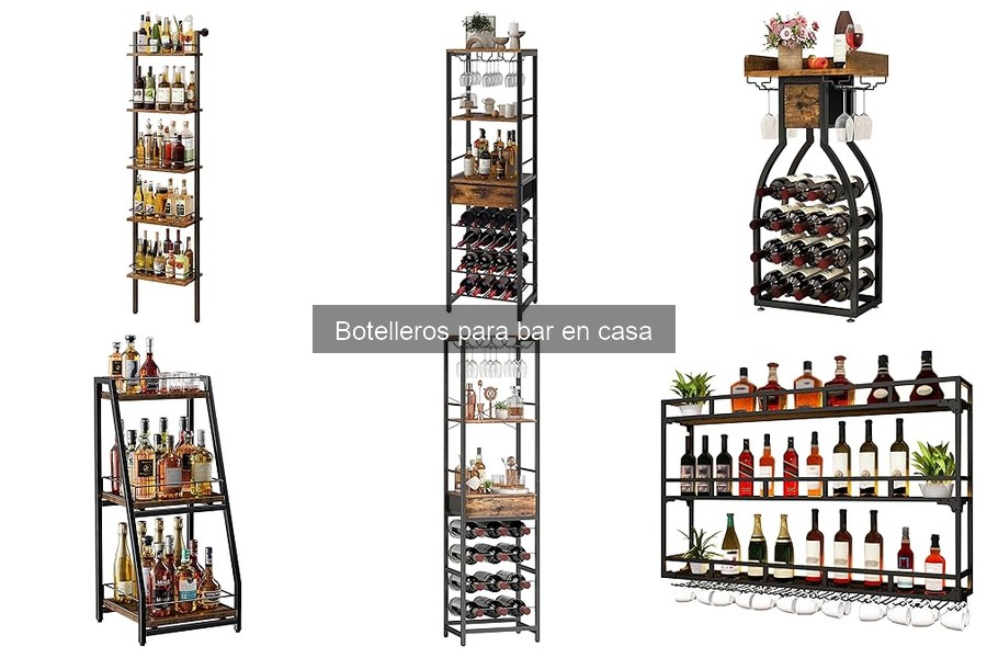 Comparativa: Botelleros de Madera vs Metal para tu Bar en Casa
