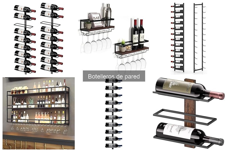 Comparativa: Botelleros de Pared vs. Botelleros de Mesa