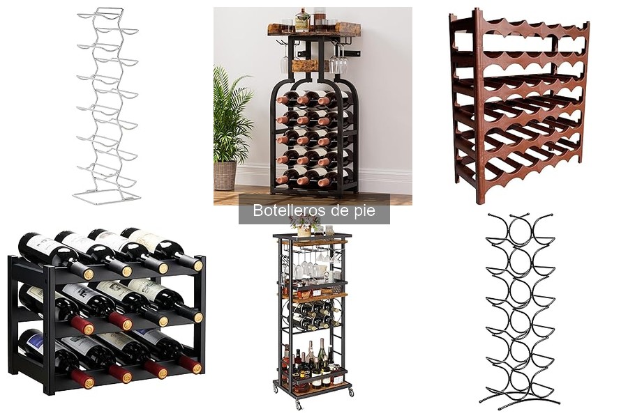 Comparativa: Botelleros de pie vs. Botelleros de pared
