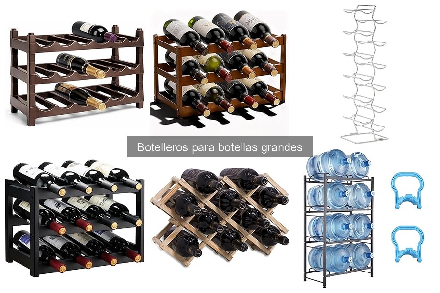 Comparativa: Botelleros grandes vs pequeños para tu bar