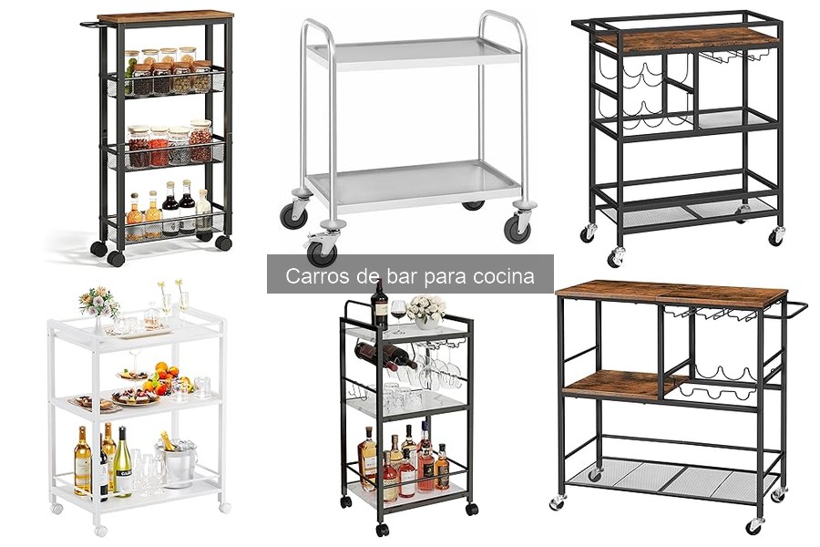 Comparativa: Carros de Bar vs Muebles de Almacenamiento
