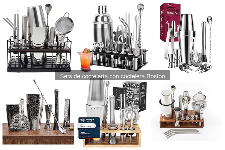 Comparativa: Coctelera Boston vs. Coctelera Francesa