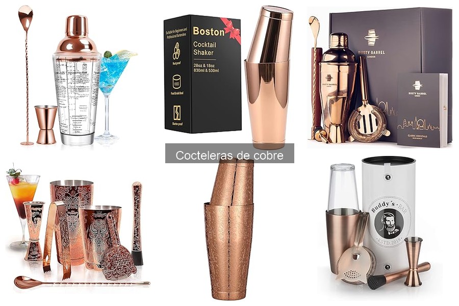 Comparativa: Cocteleras de Cobre vs Acero Inoxidable