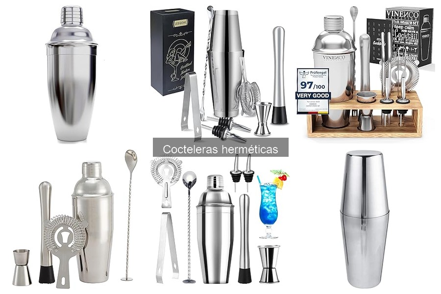 Comparativa: Cocteleras Herméticas vs Convencionales