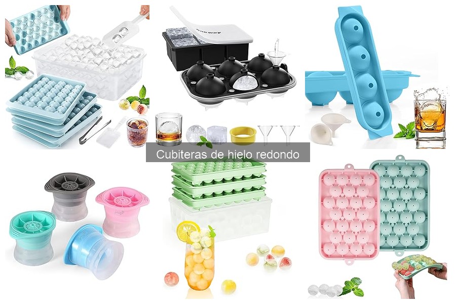 Comparativa: Cubiteras de Hielo Redondo vs Tradicionales