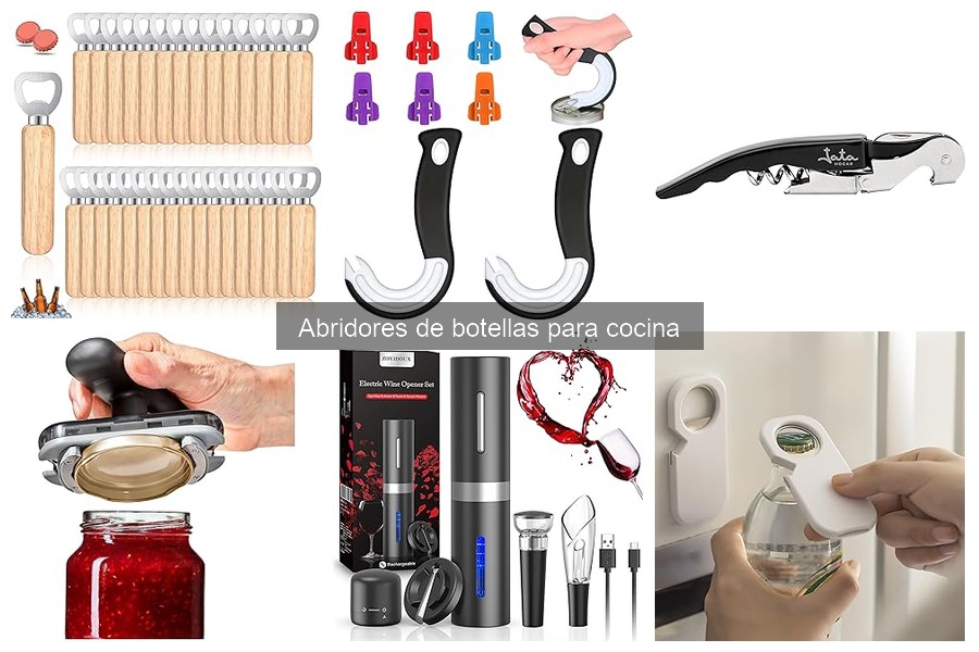 Comparativa de Abridores de Botellas: Mejores Marcas y Modelos