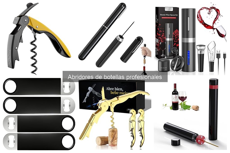 Comparativa de Abridores de Botellas Profesionales 2023